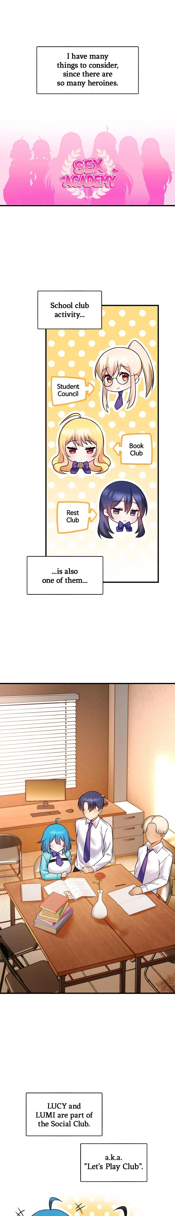 Trapped In A Hentai Game Academy Chapter 23 Page 1