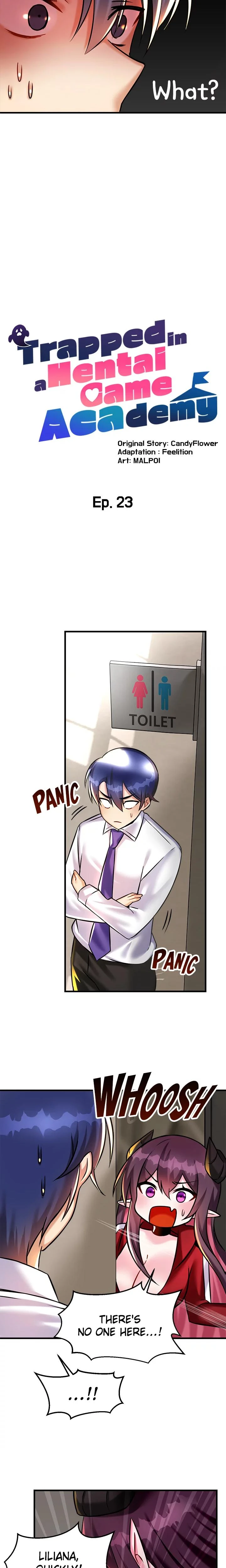 Trapped In A Hentai Game Academy Chapter 23 Page 13