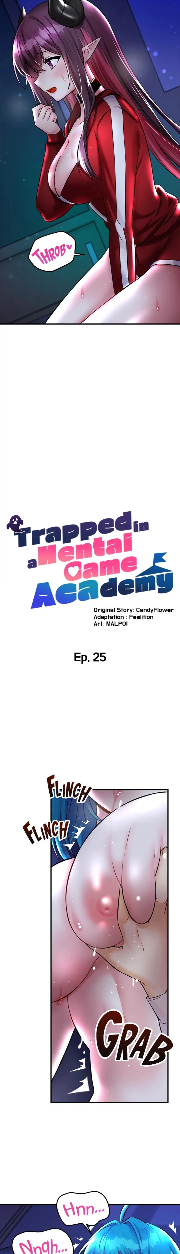 Trapped In A Hentai Game Academy Chapter 25 Page 6