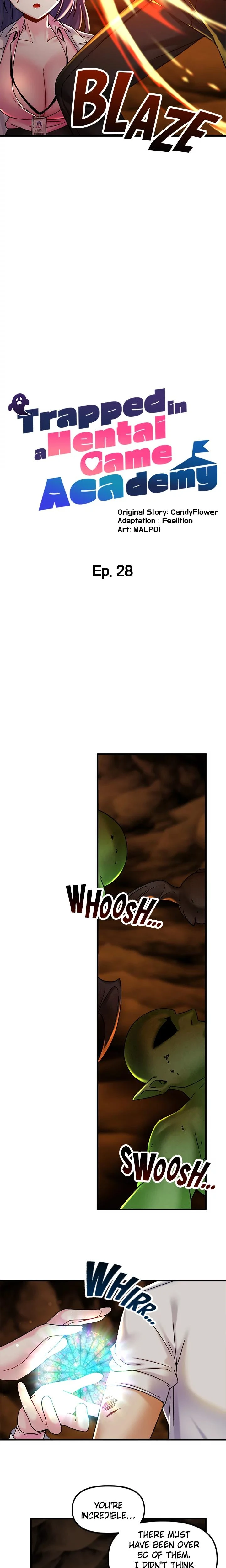 Trapped In A Hentai Game Academy Chapter 28 Page 4