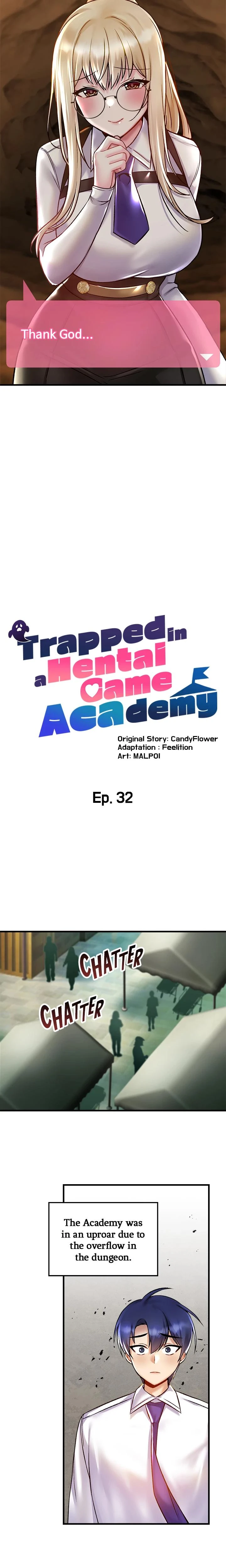 Trapped In A Hentai Game Academy Chapter 32 Page 8