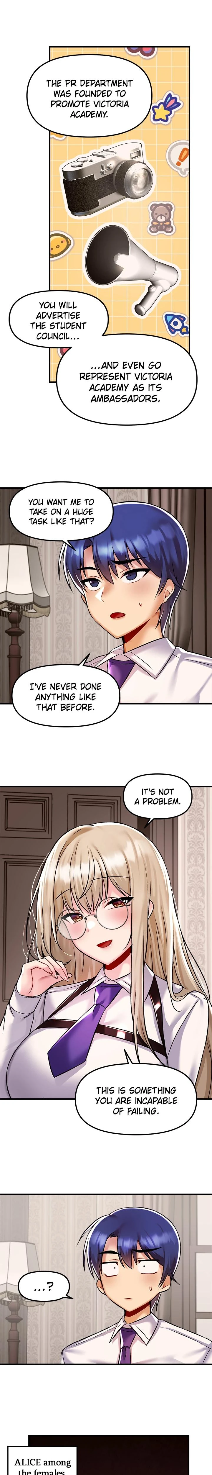 Trapped In A Hentai Game Academy Chapter 34 Page 8