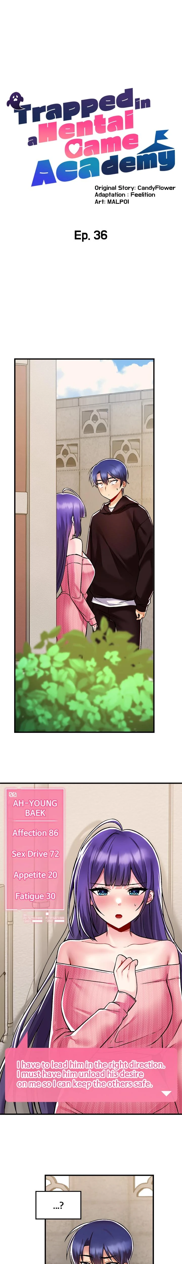 Trapped In A Hentai Game Academy Chapter 36 Page 1