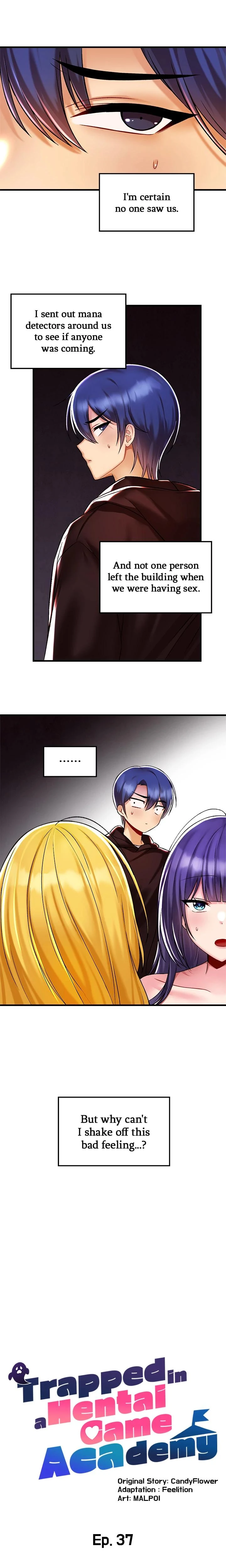 Trapped In A Hentai Game Academy Chapter 37 Page 5