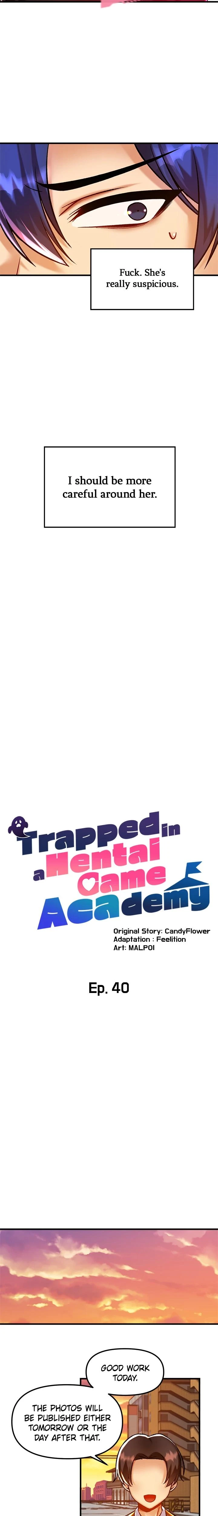 Trapped In A Hentai Game Academy Chapter 40 Page 8