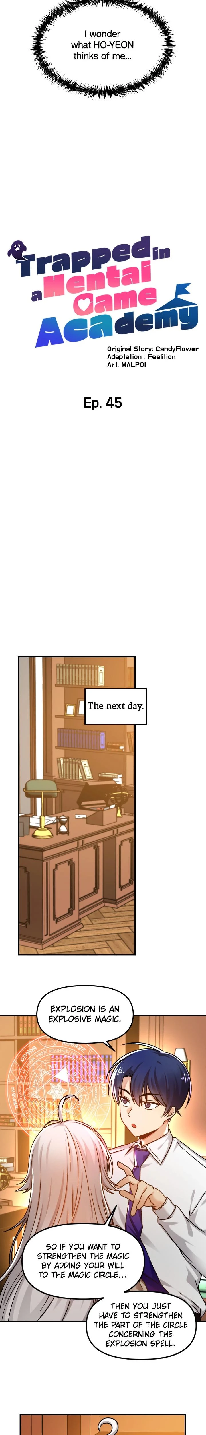 Trapped In A Hentai Game Academy Chapter 45 Page 4