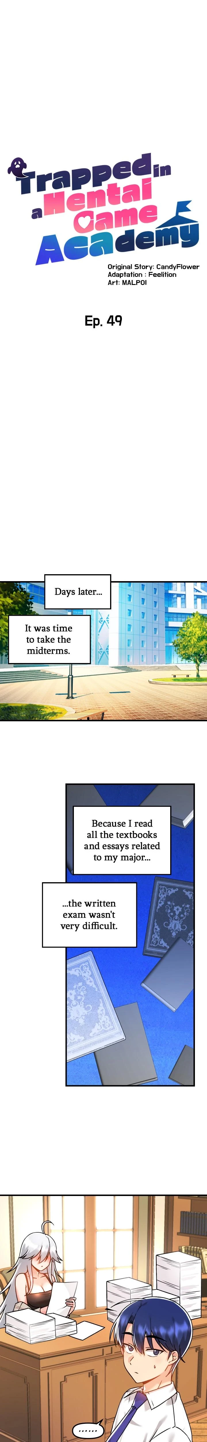 Trapped In A Hentai Game Academy Chapter 49 Page 6