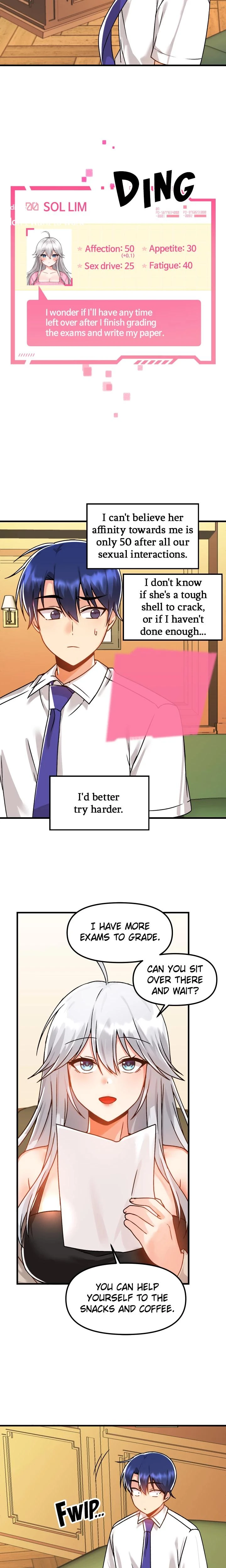 Trapped In A Hentai Game Academy Chapter 49 Page 7