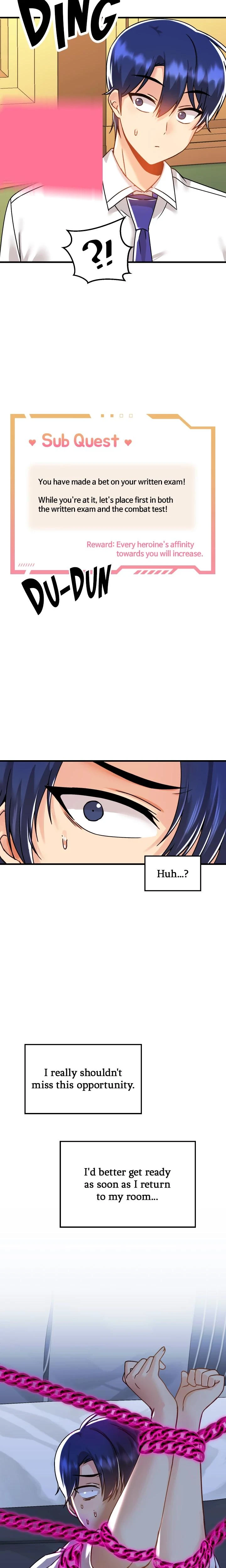 Trapped In A Hentai Game Academy Chapter 49 Page 17