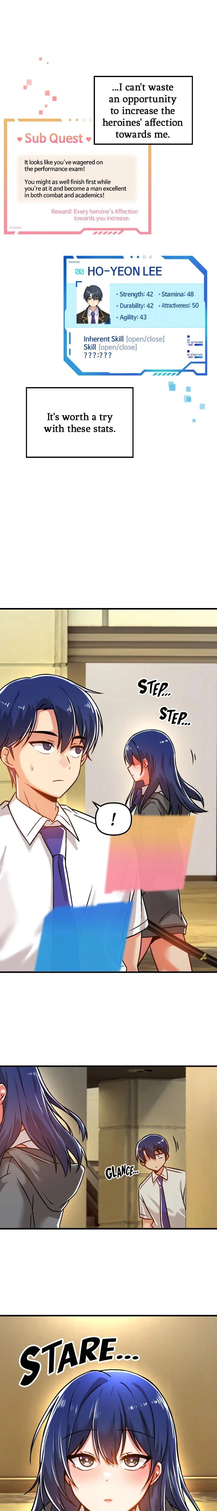 Trapped In A Hentai Game Academy Chapter 53 Page 8