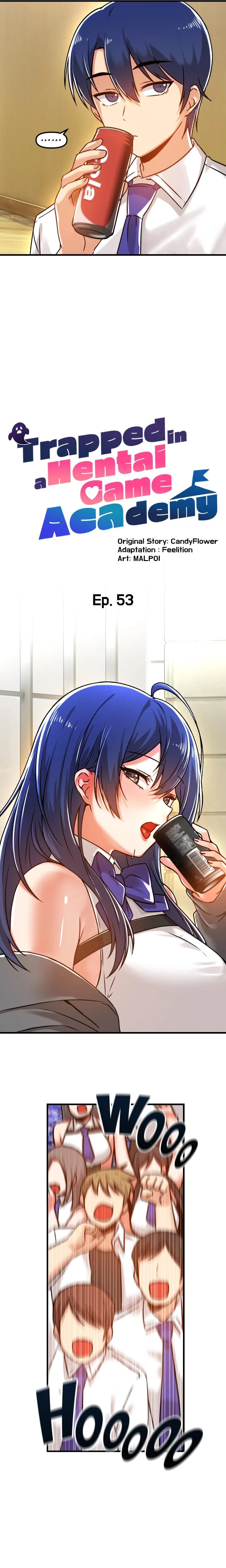 Trapped In A Hentai Game Academy Chapter 53 Page 13