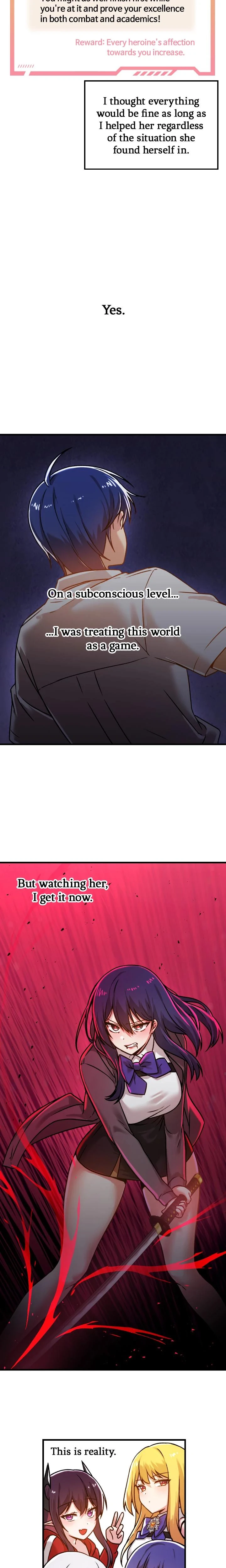 Trapped In A Hentai Game Academy Chapter 54 Page 19