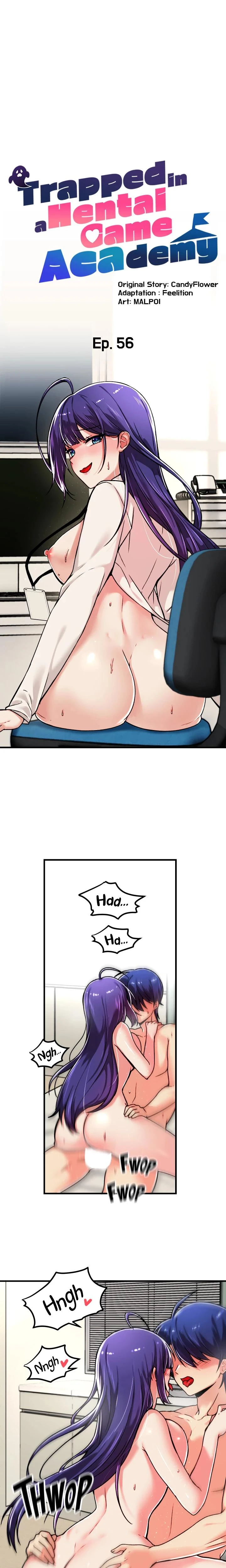 Trapped In A Hentai Game Academy Chapter 56 Page 1