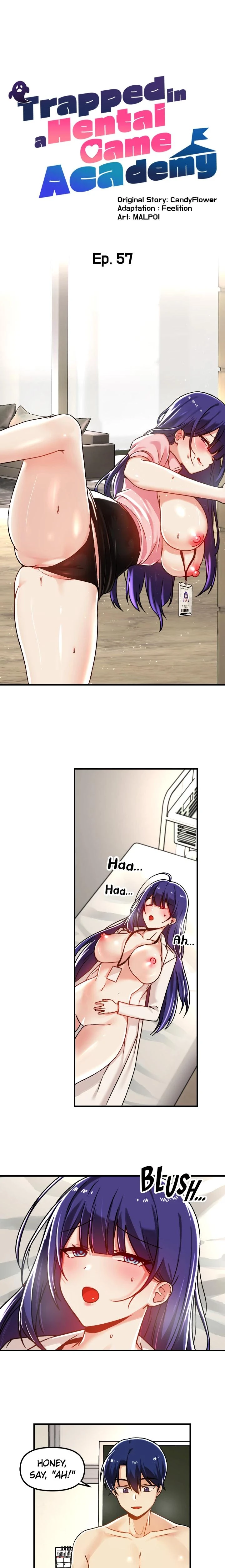 Trapped In A Hentai Game Academy Chapter 57 Page 11