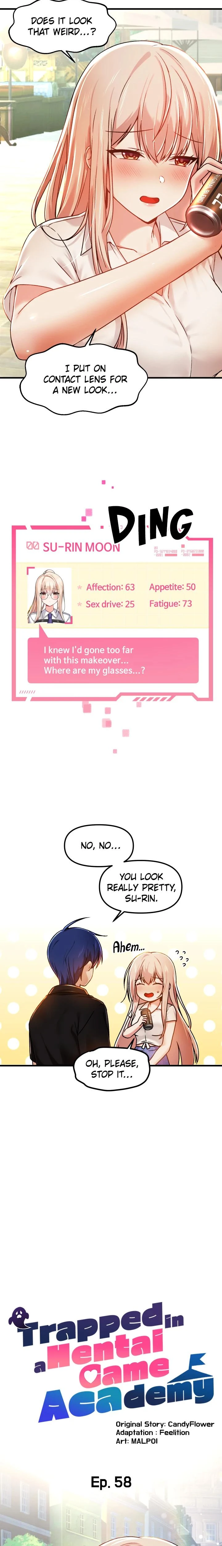 Trapped In A Hentai Game Academy Chapter 58 Page 4