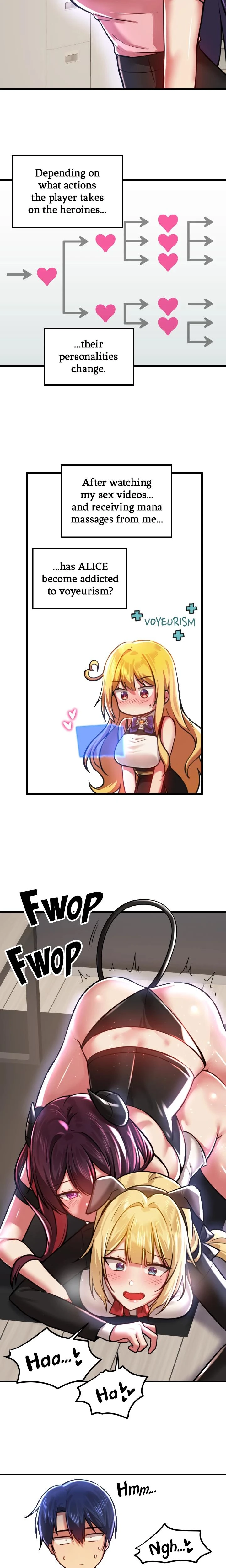 Trapped In A Hentai Game Academy Chapter 62 Page 12