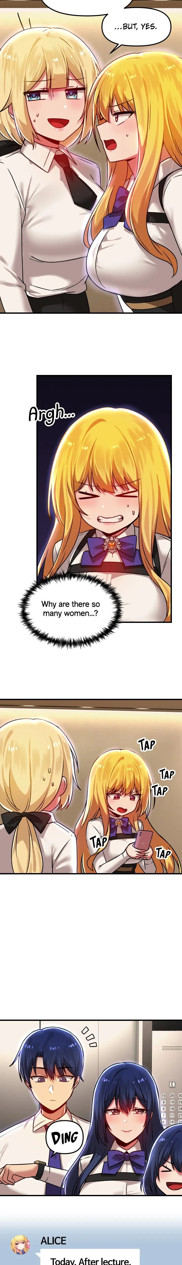 Trapped In A Hentai Game Academy Chapter 73 Page 11