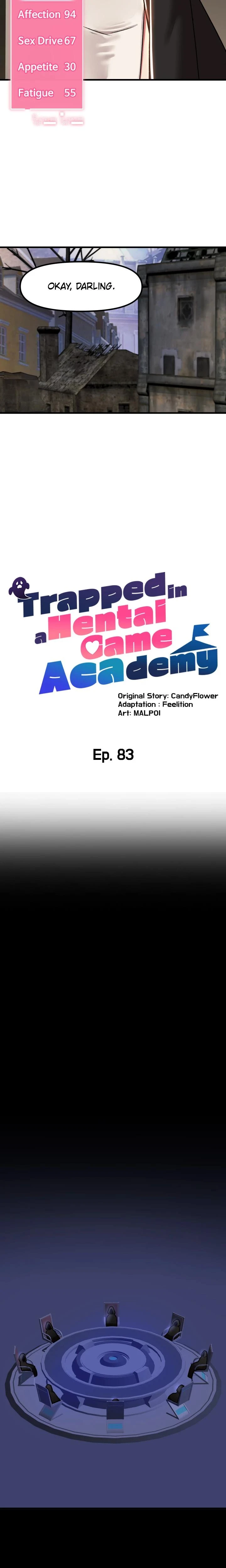 Trapped In A Hentai Game Academy Chapter 83 Page 14