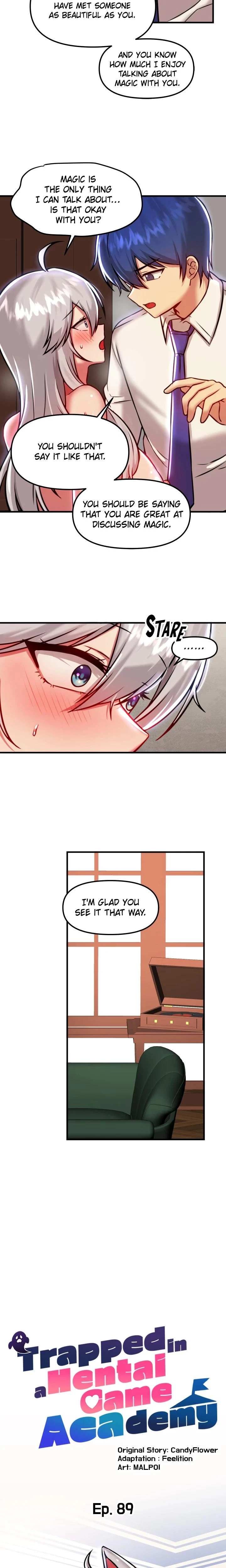 Trapped In A Hentai Game Academy Chapter 89 Page 13