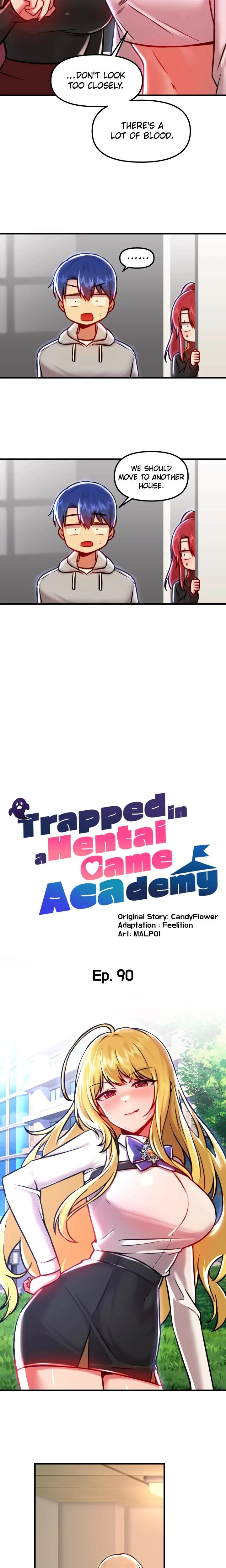Trapped In A Hentai Game Academy Chapter 90 Page 6