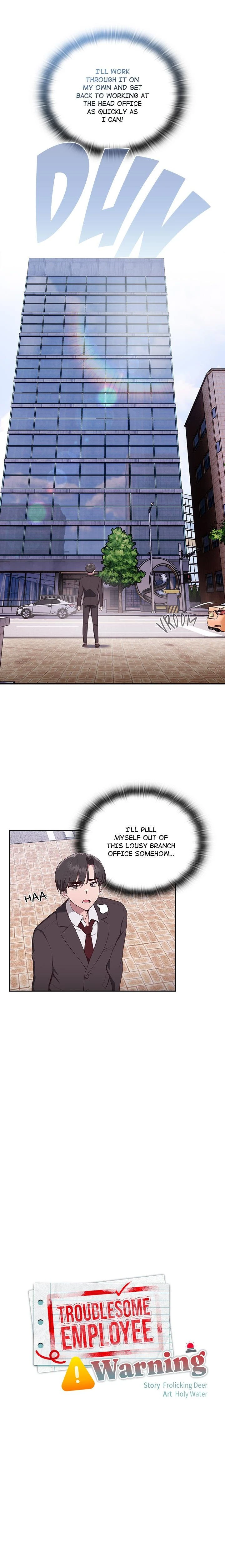 Troublesome Employee Warning Uncensored Chapter 01 Page 6