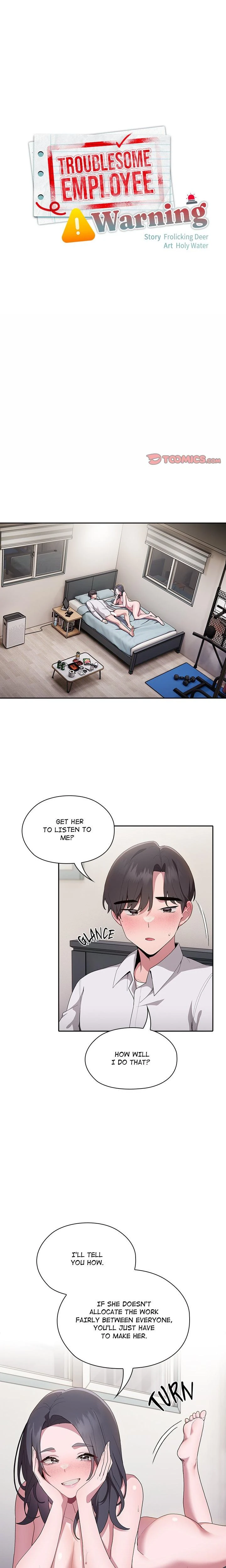 Troublesome Employee Warning Uncensored Chapter 06 Page 1