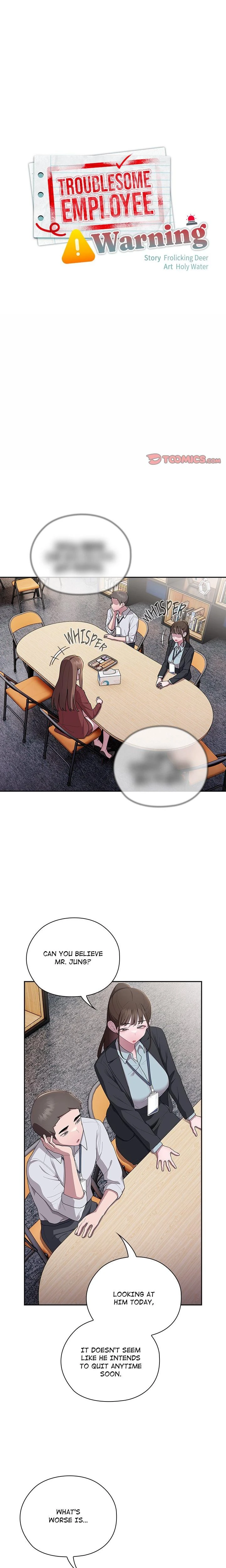 Troublesome Employee Warning Uncensored Chapter 31 Page 1