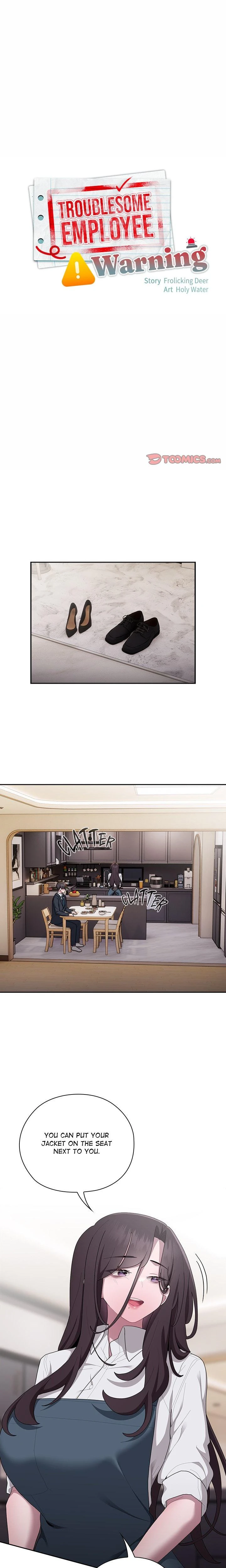 Troublesome Employee Warning Uncensored Chapter 32 Page 1