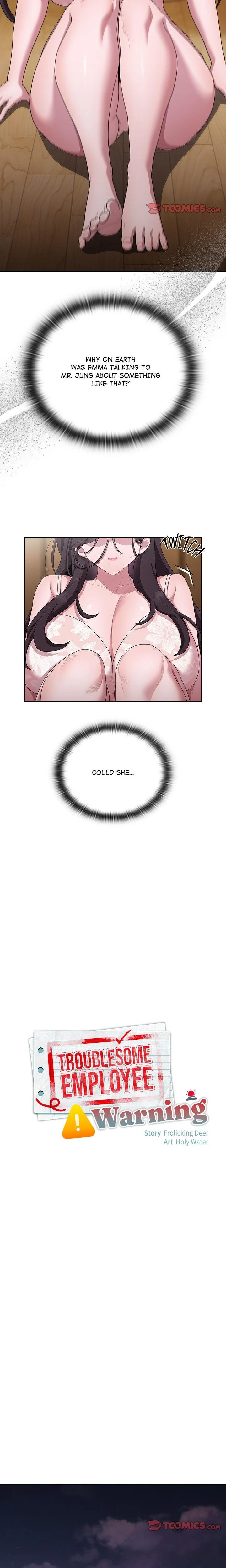 Troublesome Employee Warning Uncensored Chapter 38 Page 7