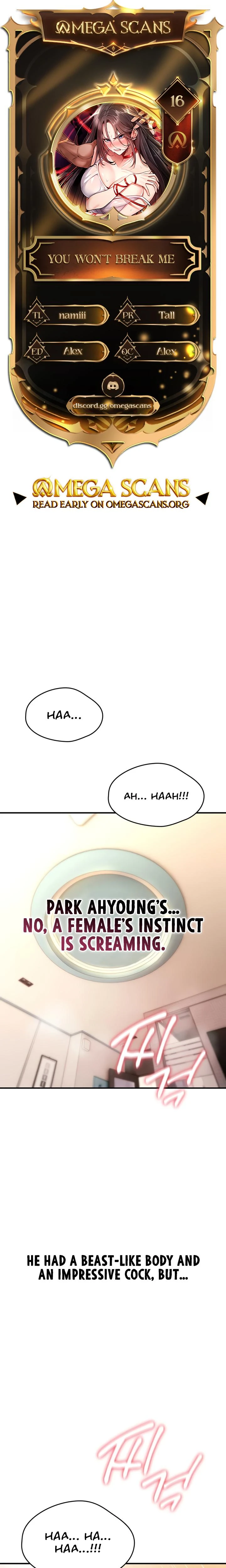 You Wont Break Me Chapter 16 Page 1