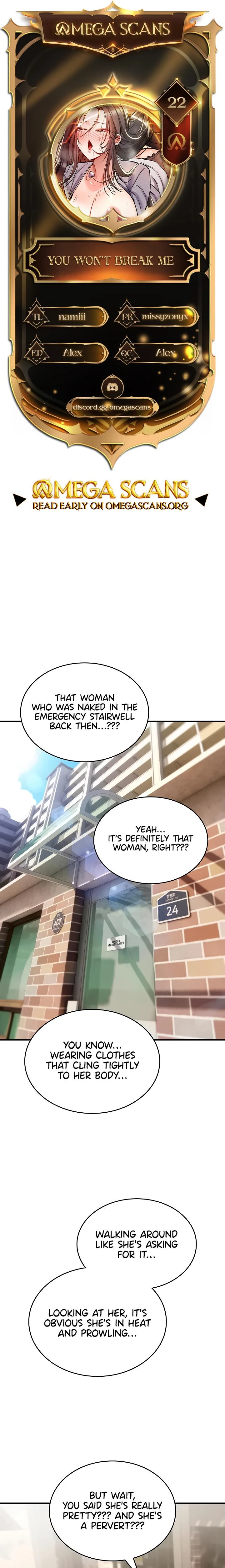 You Wont Break Me Chapter 22 Page 1