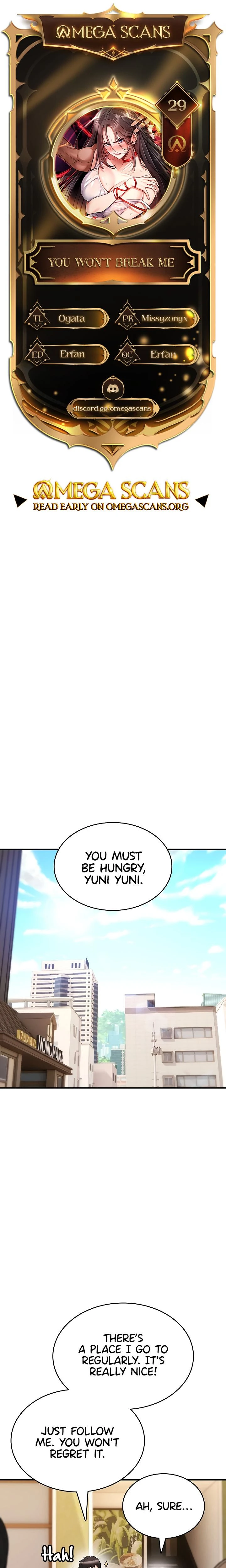You Wont Break Me Chapter 29 Page 1