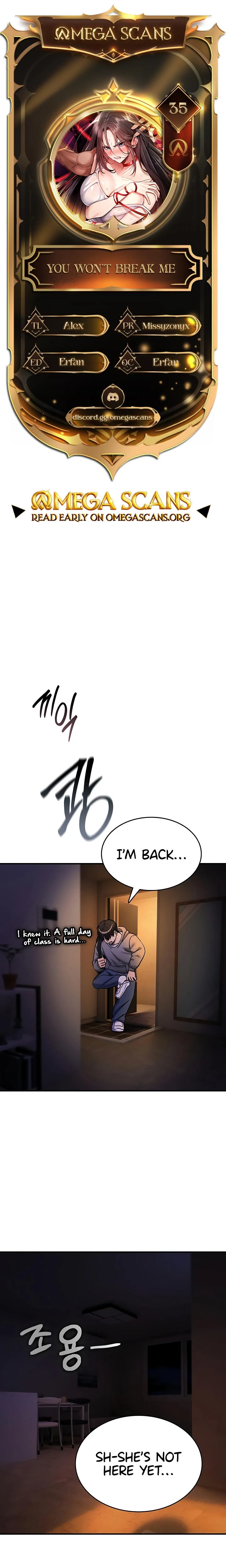 You Wont Break Me Chapter 35 Page 1